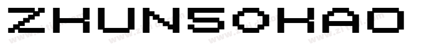 zhun50hao baigetianx字体转换